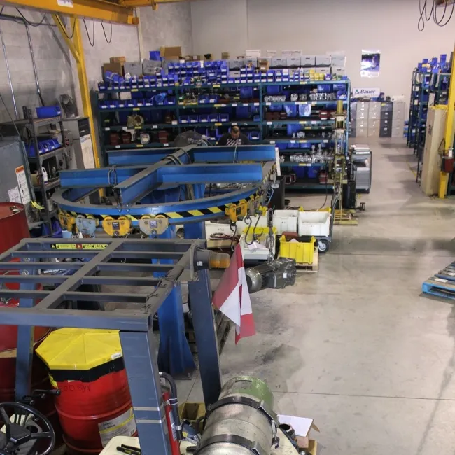Right angle gear motors by Bauer GMC
					width=